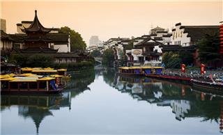Qinhuai River in Nanjing