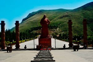 The Zhaoling Mausoleum.