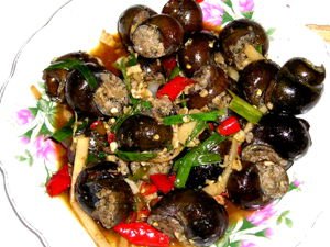 Fried River Snails