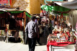 Souvenirs sold at Barkhor Street