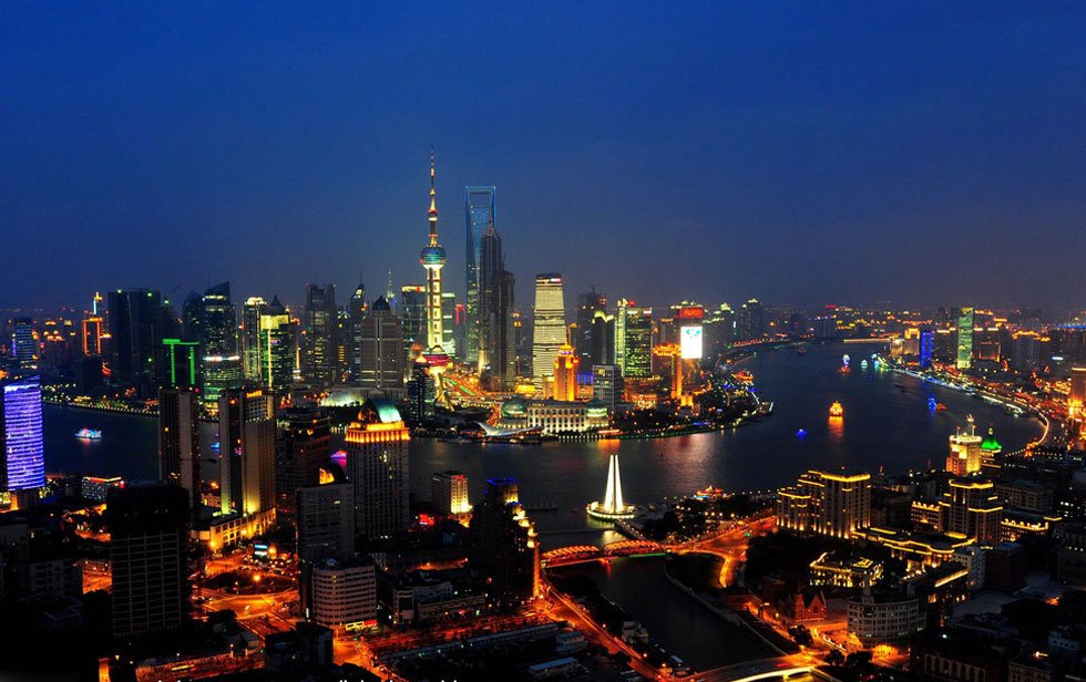 Shanghai Night Scenery