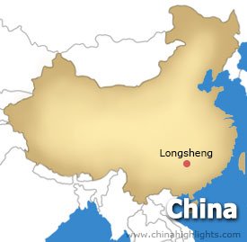 Longsheng Location Map