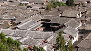 Lijiang Ancient Town old buildings