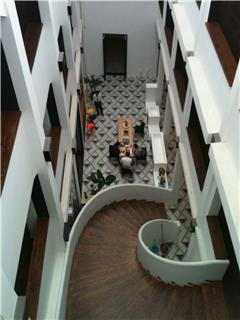 Jing an Design Center, housing Seesaw Cafe