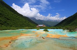 Huanglong scenic area
