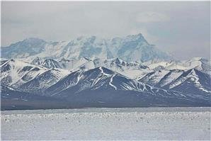 Namtso Lake in April