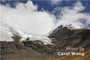 The karola glacier