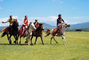 Nagqu Horse Racing Festival in 2020