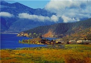 Mosuo people live in Lugu Lake