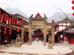 the back door of mt.qingcheng