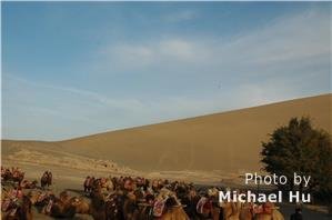 the singing sand mountains and crescent spring
