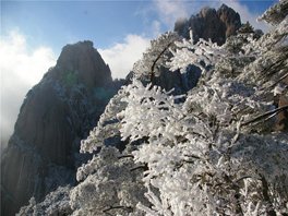Snow on Huangshan