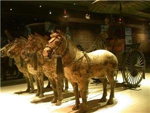 xian the terra-cotta warriors and horses