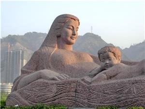 yellow river mother sculpture lanzhou
