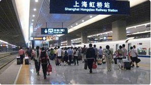 Shanghai hongqiao railway station