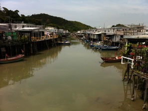 Tai O on Lantau Island is a site for dragon boat racing