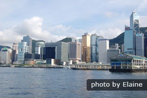Ferry in Hong Kong