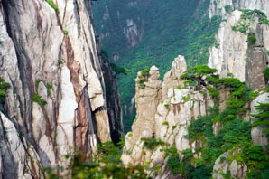 Huangshan in summer