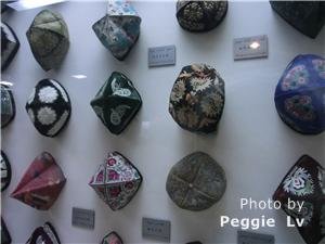 hat collection at Xinjiang Uygur Autonomous Region Museum