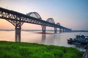 The Yangtze River bridge