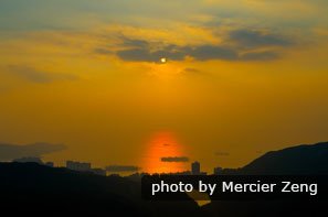 Sunset on Victoria Peak