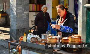 Stand de petit–déjeuner