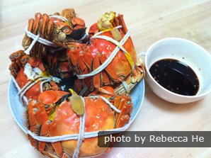Steamed Hairy Crab
