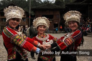 Miao people in Guizhou Province