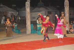Mongol Dancers