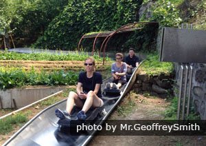 Mutianyu roller coaster cart