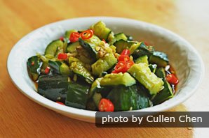 Marinated Cold Cucumber