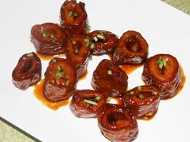 Braised Tntestines in Brown Sauce