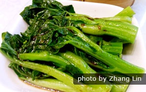Stir-fried Chinese Kale