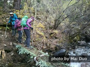 Gongga Mountain hiking
