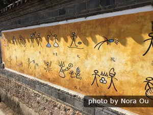 The Dongba hieroglyphs