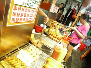 Street food in China