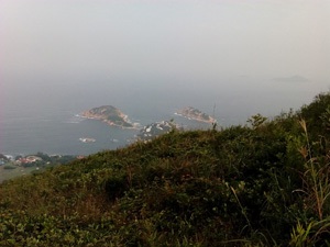 Shek O from the Dragon's Back trail