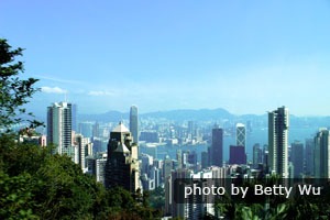 Great view on Victoria Peak