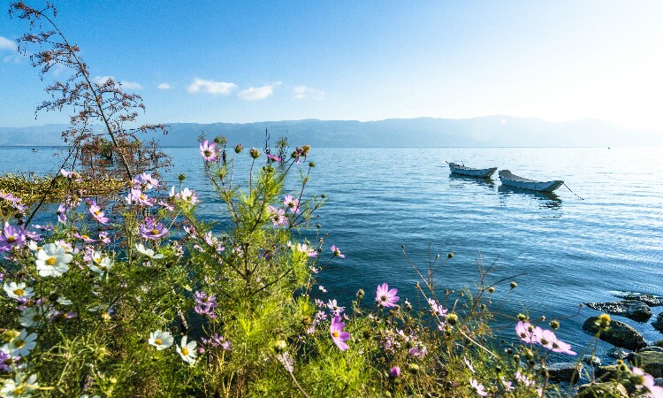 Erhai Lake in March