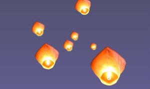 flying lanterns