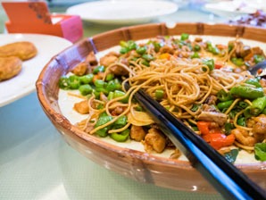 Pea Noodles