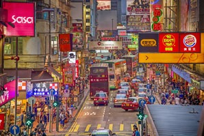 Cantonese use in Hong Kong first