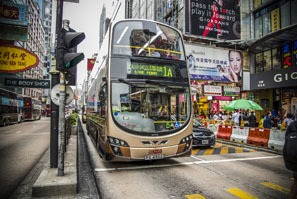 the transportation in Hong Kong