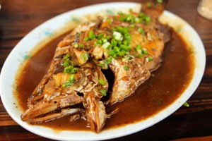 Smelly mandarin fish