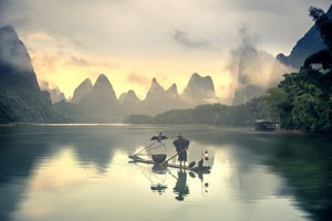 Li River Scenery of Guilin
