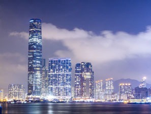 Victoria Harbour night view
