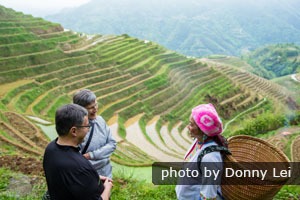 Customers At Longji