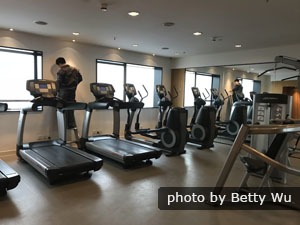 High-class Fitness Center in a China Hotel