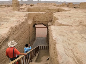 Jiaohe ruins