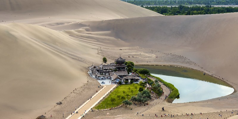 Crescent Lake & Singing Sand Mountains